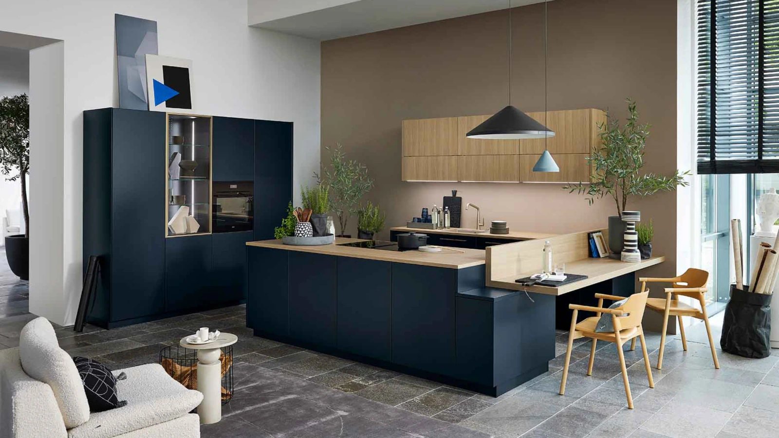 Nolte MANHATTAN kitchen, natural oak wood front